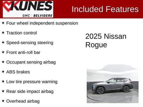 Used 2025 Nissan Rogue SV AWD/4WD image 3