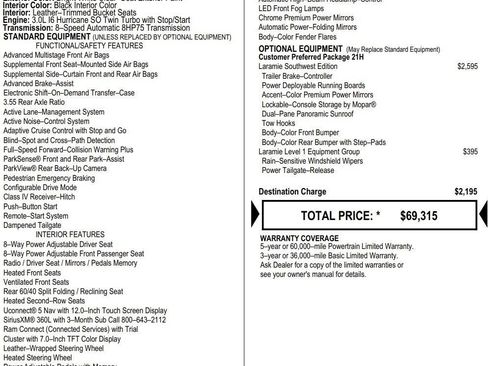 New 2026 RAM 1500 Laramie w/ Laramie Southwest Edition image 2