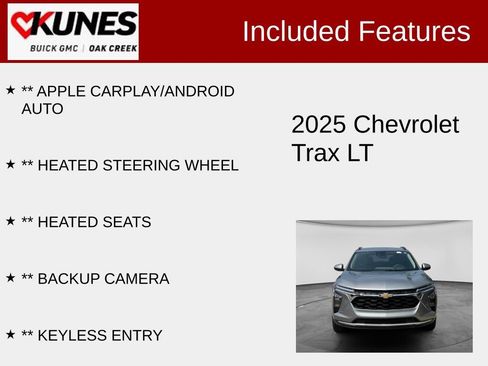 Used 2025 Chevrolet Trax LT w/ LT Convenience Package FWD image 2