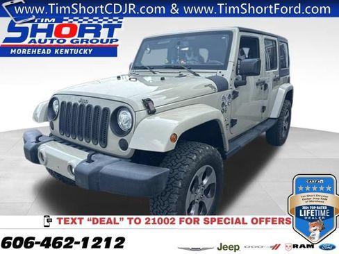 Used 2017 Jeep Wrangler Unlimited Sahara w/ Connectivity Group AWD/4WD image 1