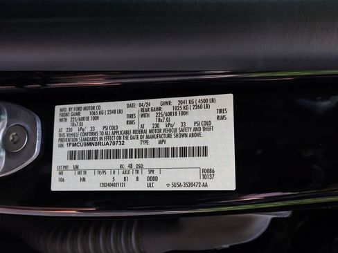 Used 2024 Ford Escape ST-Line w/ Tech Pack #1 AWD/4WD image 49