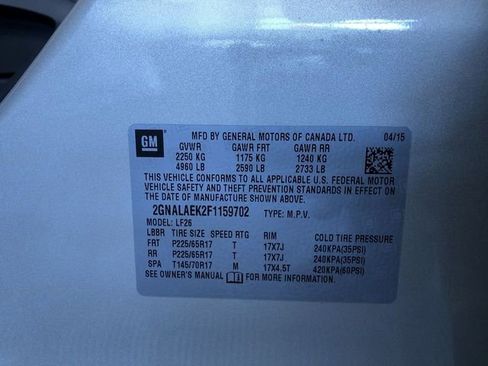 Used 2015 Chevrolet Equinox LS image 32