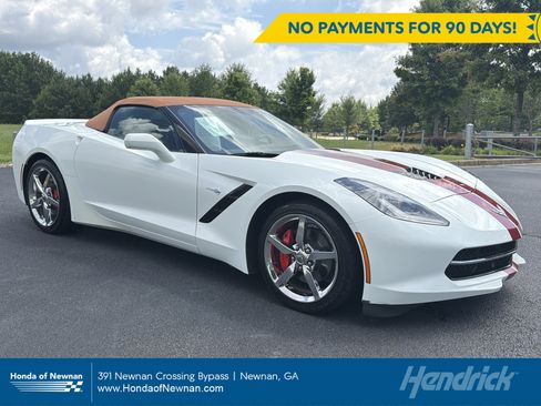 Used 2014 Chevrolet Corvette Stingray Convertible w/ 3LT Preferred Equipment Group RWD image 1