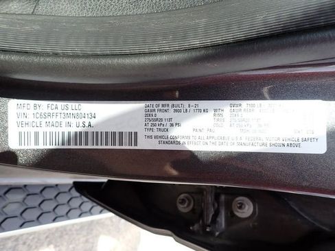 Used 2021 RAM 1500 Big Horn AWD/4WD image 20