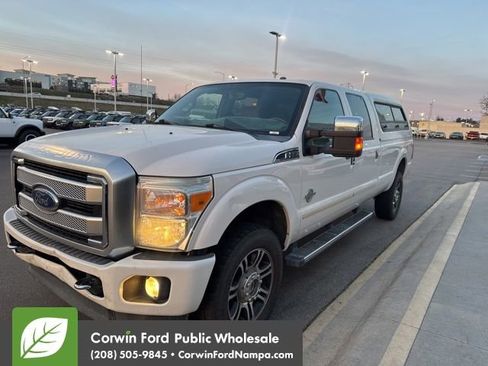 Used 2015 Ford F350 Platinum w/ FX4 Off-Road Package image 3