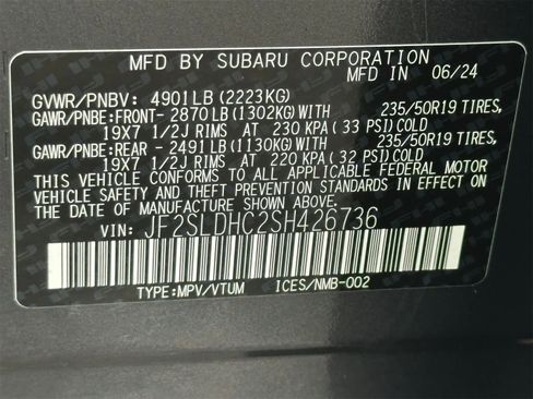 Certified 2025 Subaru Forester Sport image 27