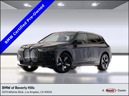 Certified 2023 BMW iX xDrive50 w/ Convenience Package AWD/4WD image 1