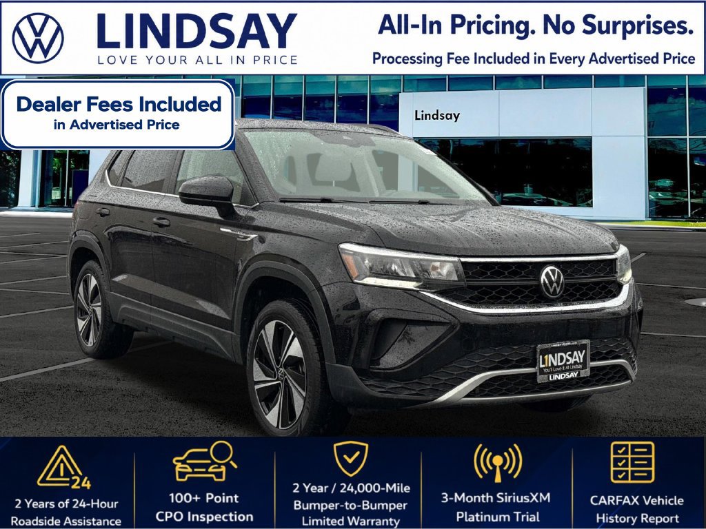 Used 2023 Volkswagen Taos SE w/ Panoramic Sunroof Package AWD/4WD image 1