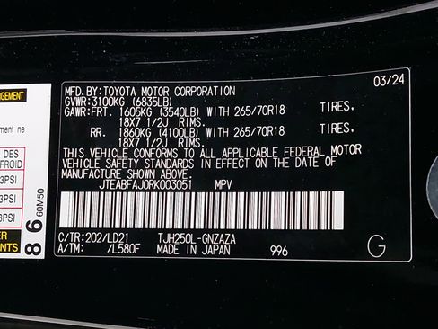 Used 2024 Toyota Land Cruiser image 38