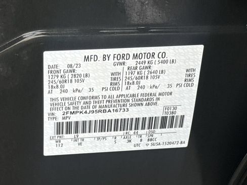 Used 2024 Ford Edge SEL w/ Convenience Package AWD/4WD image 25