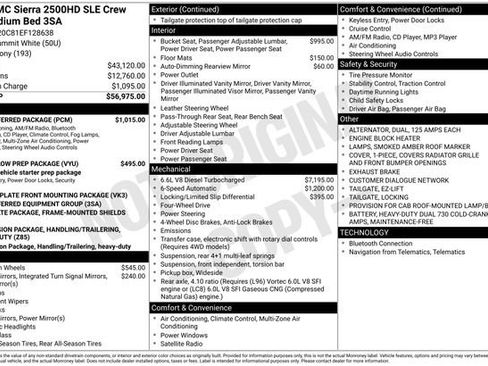 Used 2014 GMC Sierra 2500 SLE w/ SLE Preferred Package AWD/4WD image 31