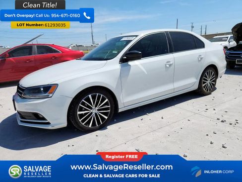 Used 2016 Volkswagen Jetta Sport image 1