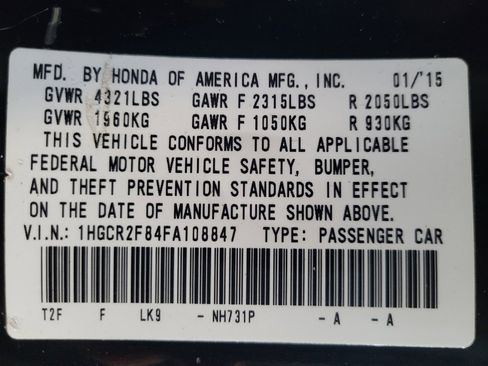 Used 2015 Honda Accord EX-L image 33