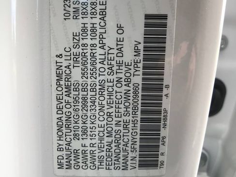 Certified 2024 Honda Pilot EX-L image 17