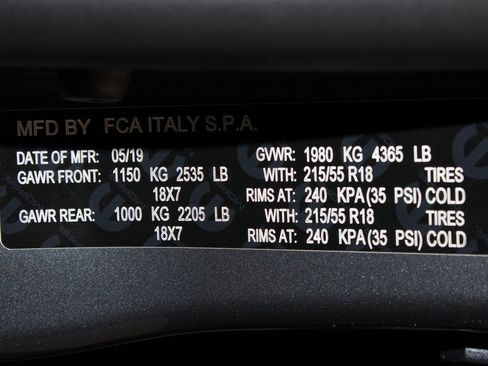 Used 2019 FIAT 500X Trekking w/ Sunroof & Beats Package image 53