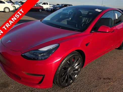 Used 2023 Tesla Model 3 Performance AWD/4WD image 1