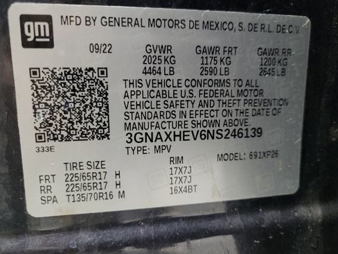 Used 2022 Chevrolet Equinox LS w/ LPO, Floor Liner Package image 33
