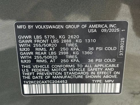 Used 2026 Volkswagen Atlas Cross Sport SE AWD/4WD image 31