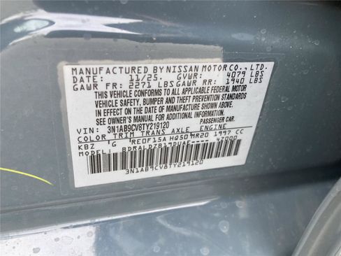 New 2026 Nissan Sentra SV w/ SV Convenience Package FWD image 35