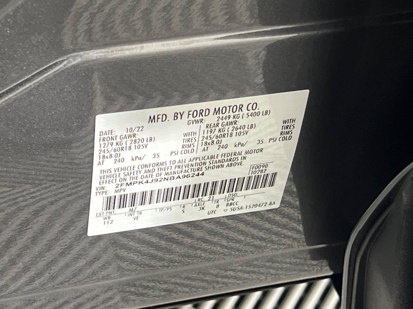 Used 2022 Ford Edge SEL w/ Convenience Package AWD/4WD image 36