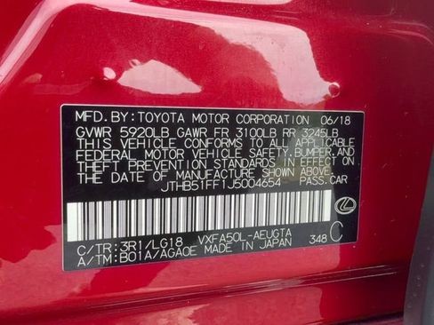 Used 2018 Lexus LS 500 w/ Interior Upgrade Package RWD image 32