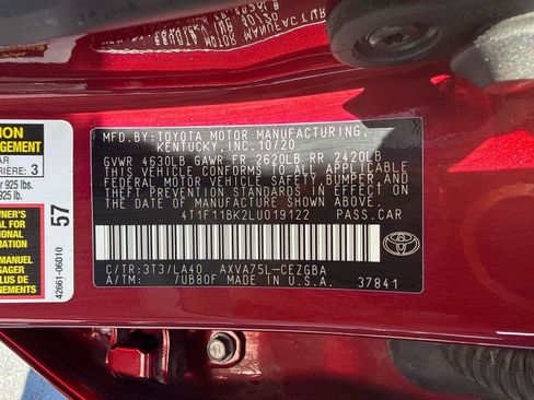 Used 2020 Toyota Camry XLE w/ Navigation Package AWD/4WD image 31