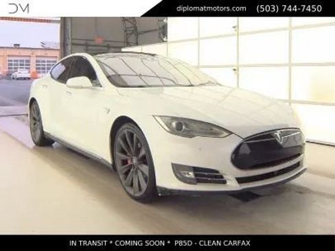 Used 2014 Tesla Model S P85D AWD/4WD image 4
