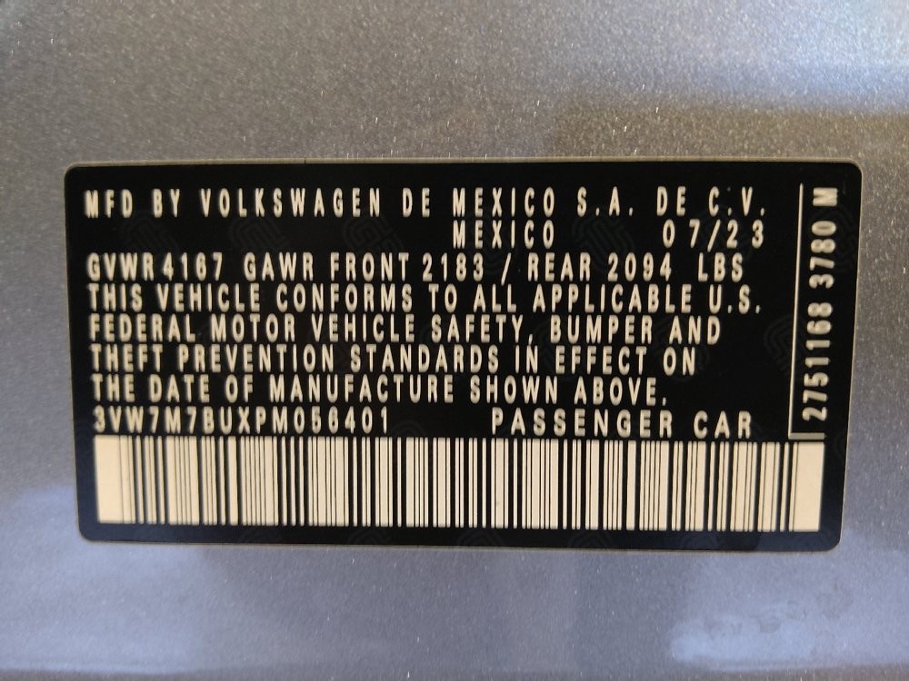 Used 2023 Volkswagen Jetta SE w/ Panoramic Sunroof Package FWD image 33