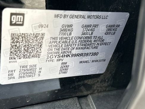 Used 2024 Cadillac Escalade V w/ LPO, ONYX Package image 29