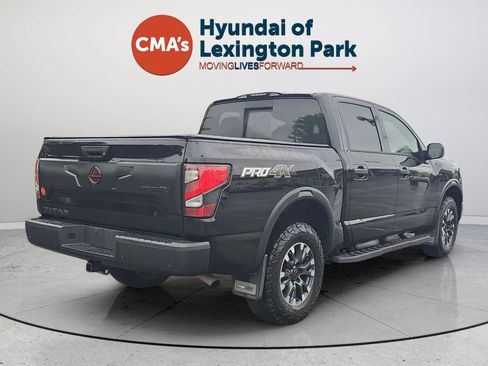 Used 2023 Nissan Titan PRO-4X w/ Off Road Protection Package AWD/4WD image 7
