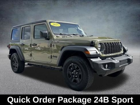 Certified 2025 Jeep Wrangler Unlimited Sport AWD/4WD image 4