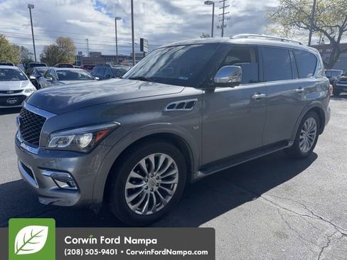 Used 2017 INFINITI QX80 4WD w/ Deluxe Technology Package image 6