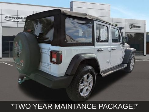 Used 2022 Jeep Wrangler Unlimited Sport image 3