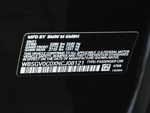 Used 2022 BMW M8 Gran Coupe xDrive Competition w/ M Carbon Exterior Package image 18