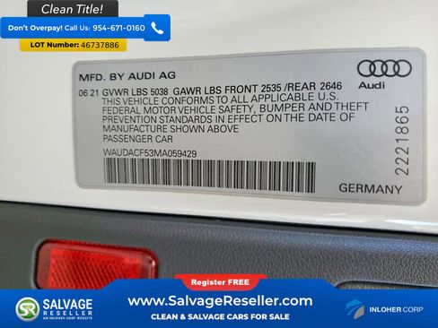 Used 2021 Audi A5 2.0T Premium AWD/4WD image 16