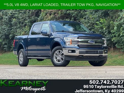 Used 2019 Ford F150 Lariat w/ Trailer Tow Package AWD/4WD image 1