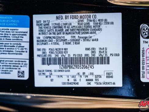 Used 2013 Ford Mustang Shelby GT500 image 70