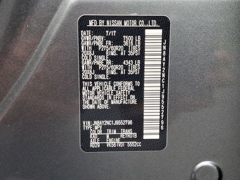 Used 2018 Nissan Armada SL w/ Premium Package AWD/4WD image 27