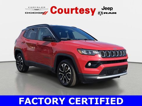 Certified 2024 Jeep Compass Limited AWD/4WD image 1