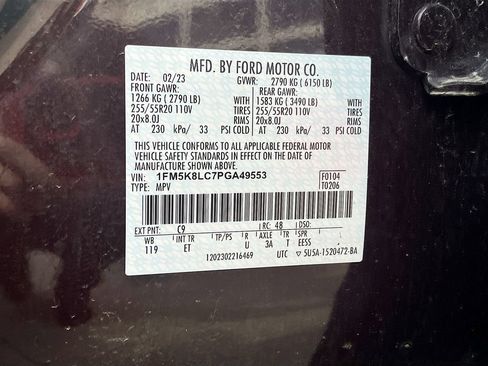 Used 2023 Ford Explorer King Ranch w/ Technology Package AWD/4WD image 34