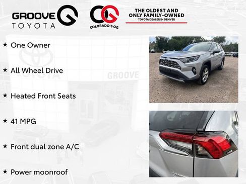 Used 2019 Toyota RAV4 Limited w/ Carpet Mat Package AWD/4WD image 4