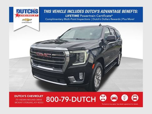 Used 2022 GMC Yukon SLT w/ SLT Luxury Package AWD/4WD image 1