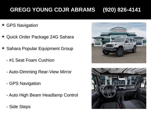 New 2025 Jeep Wrangler Unlimited Sahara AWD/4WD image 7