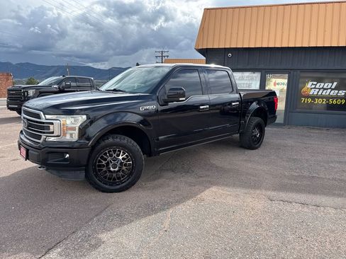 Used 2018 Ford F150 Limited w/ Trailer Tow Package AWD/4WD image 1