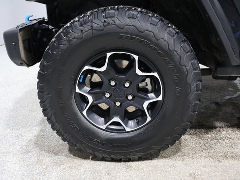 Used 2021 Jeep Wrangler Unlimited Rubicon 4xe w/ Steel Bumper Group image 8