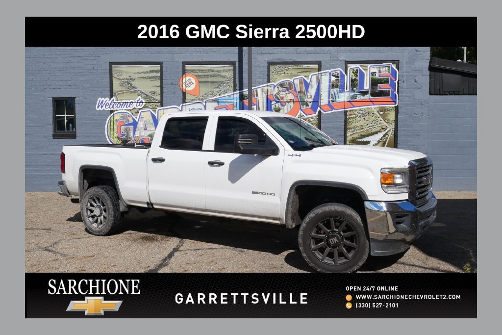 Used 2016 GMC Sierra 2500 4x4 Crew Cab w/ Sierra Convenience Package image 1