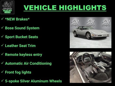Used 1996 Chevrolet Corvette Coupe RWD image 3