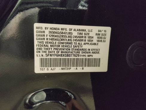 Used 2016 Honda Pilot EX-L image 33