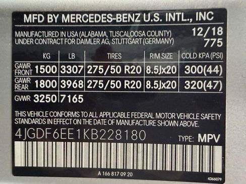 Used 2019 Mercedes-Benz GLS 450 4MATIC w/ Premium 1 Package image 48