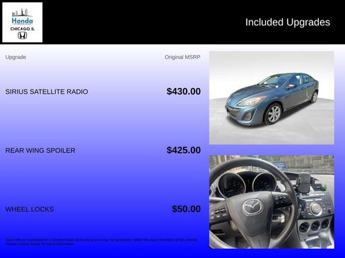Used 2010 MAZDA MAZDA3 i Touring FWD image 10